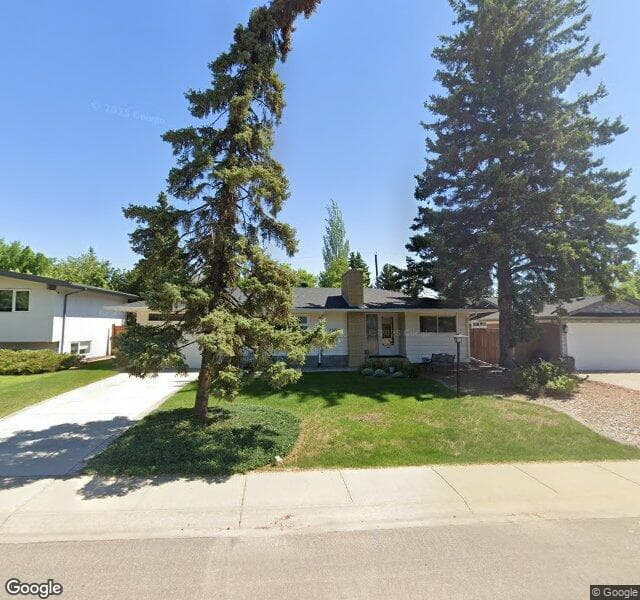 Street view of 7509 152 Street NW, Edmonton