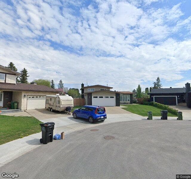 Street view of 16519 103 Street NW, Edmonton
