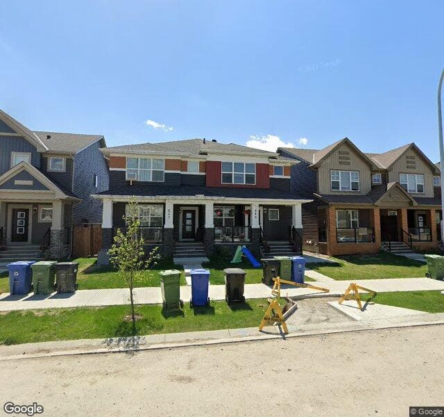Street view of 643 Cornerstone Way NE, Calgary