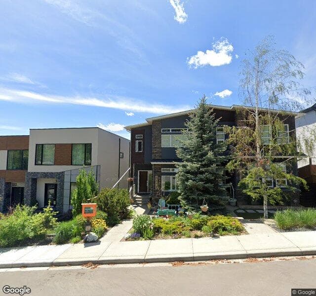 Street view of 5217 23 Avenue NW, Calgary