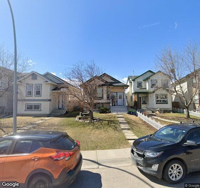Street view of 91 Coventry Road NE, Calgary