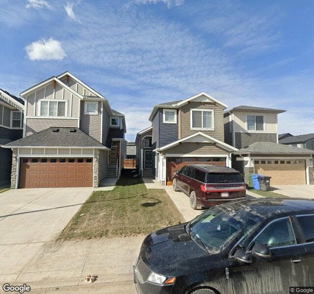 Street view of 38 Homestead Common NE, Calgary