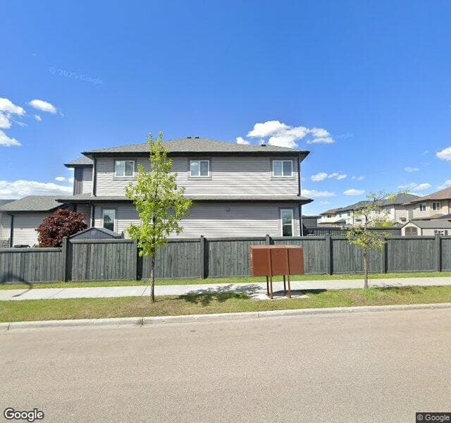 Street view of 16503 132 Street NW, Edmonton