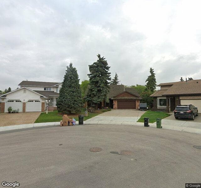 Street view of 15435 106 Street NW, Edmonton