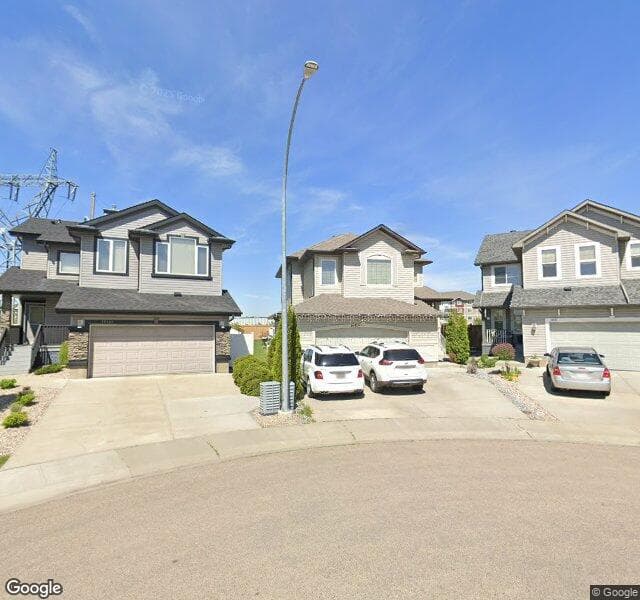 Street view of 16420 43 Street NW, Edmonton