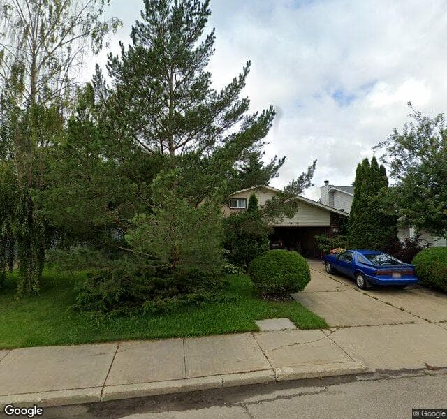 Street view of 9712 189 Street NW, Edmonton