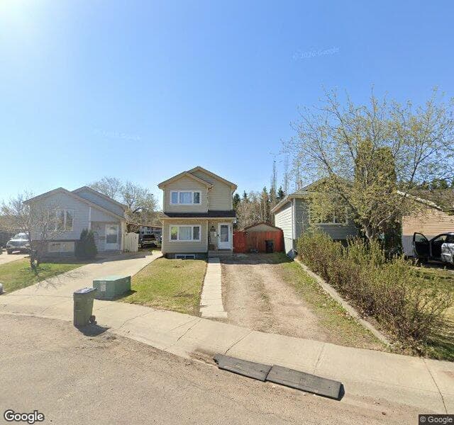Street view of 18407 95A Avenue NW, Edmonton