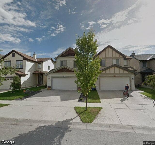 Street view of 52 Copperstone Gate SE, Calgary
