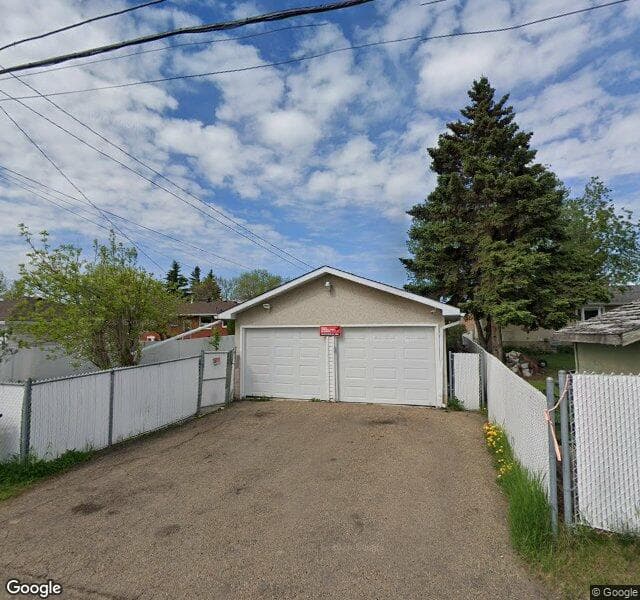 Street view of 13211 74 Street NW, Edmonton