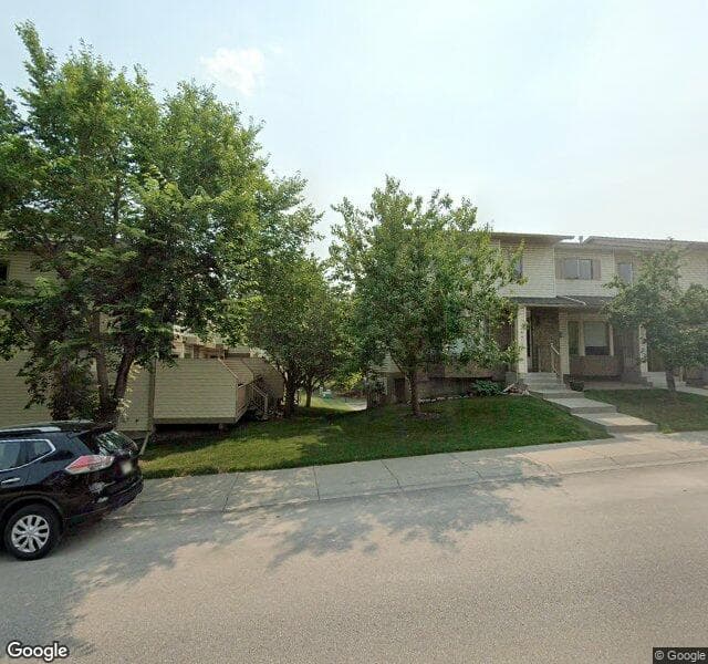 Street view of 93 Patina Park SW, Calgary