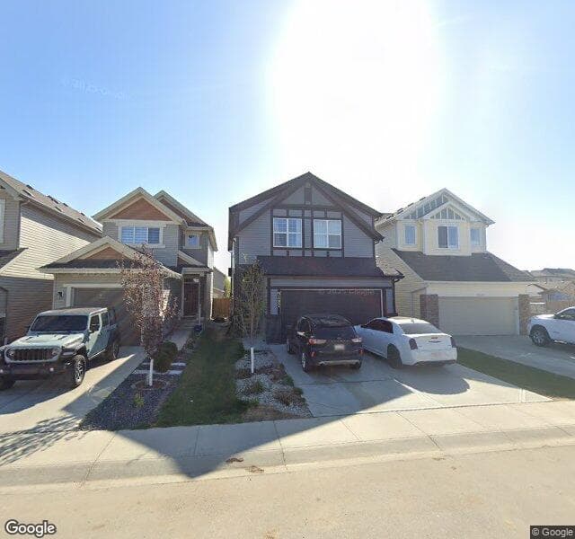 Street view of 9487 227 Street NW, Edmonton