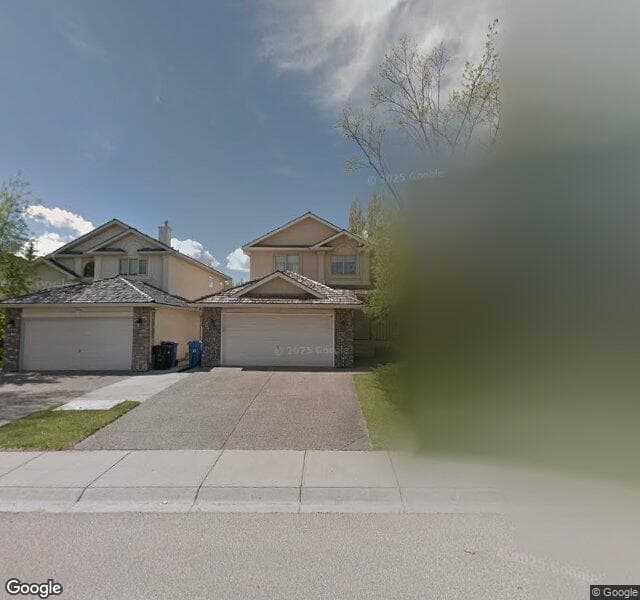 Street view of 402 Mountain Park Drive SE, Calgary