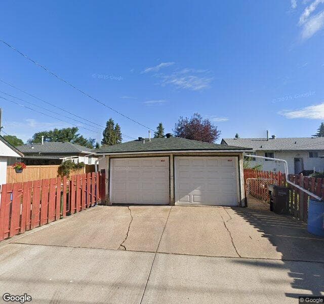 Street view of 4215 104 Avenue NW, Edmonton