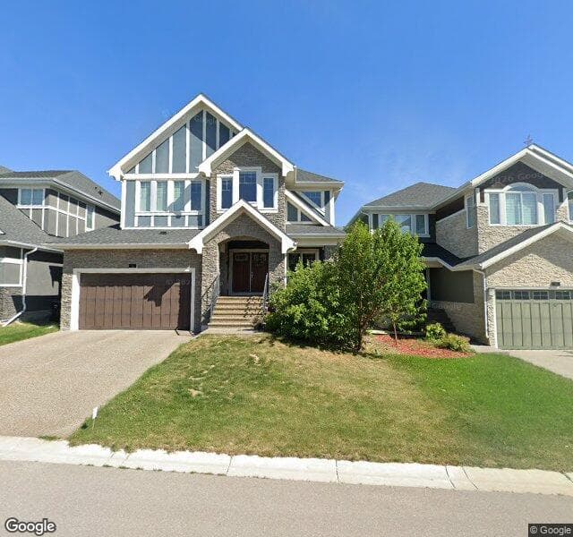 Street view of 56 Aspen Vista Way SW, Calgary