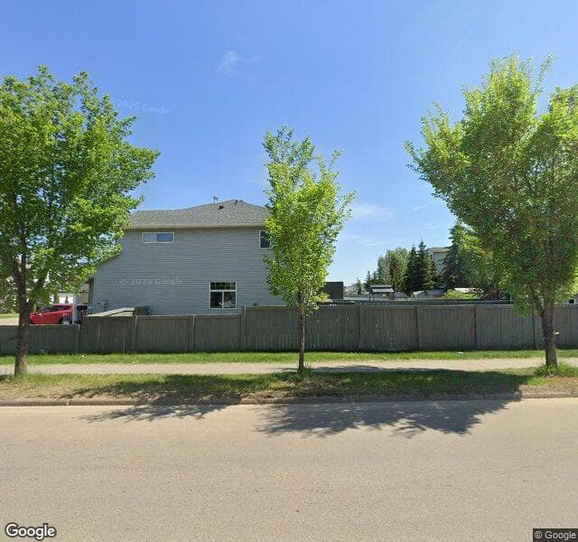 Street view of 13868 37 Street NW, Edmonton