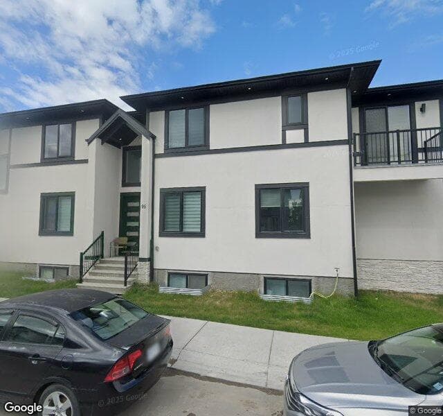Street view of 99 Saddlepeace Way NE, Calgary