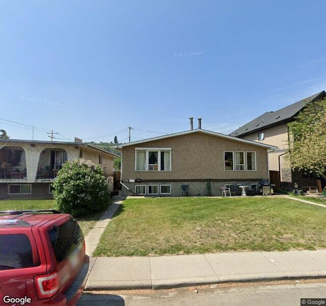 Street view of 4707 17 Avenue NW, Calgary