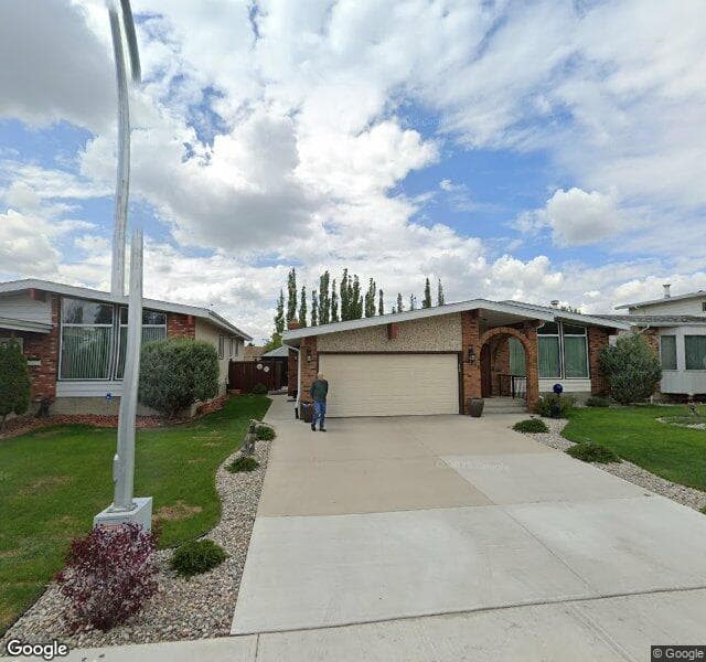 Street view of 16808 111 Street NW, Edmonton