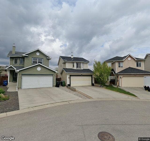 Street view of 80 Bridleridge Court SW, Calgary