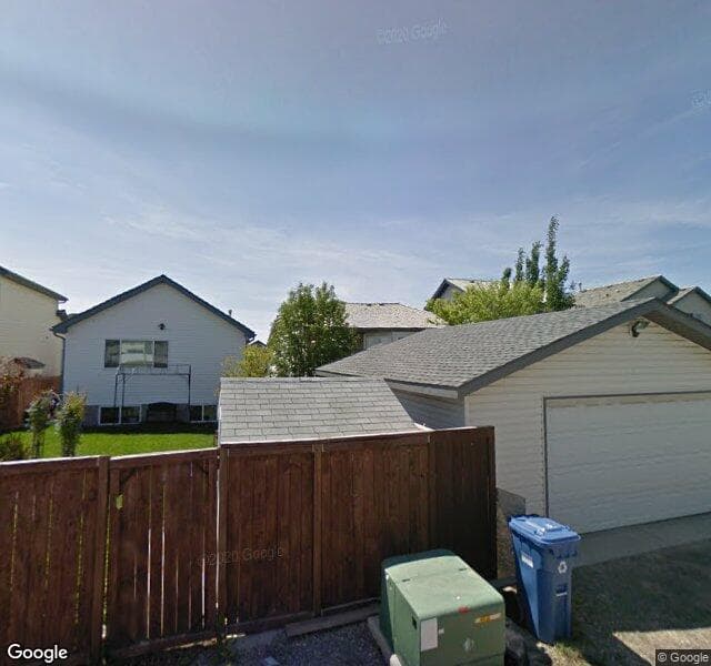 Street view of 120 Mount Aberdeen Close SE, Calgary