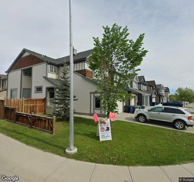 Street view of 193 Auburn Meadows Boulevard SE, Calgary