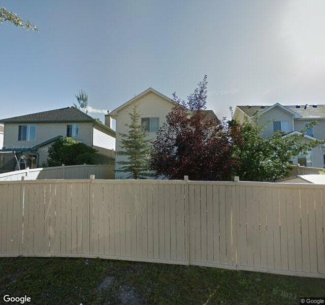 Street view of 14861 Mount Mckenzie Drive SE, Calgary