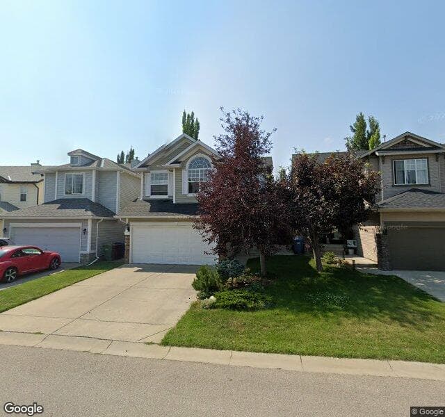 Street view of 69 Cougarstone Circle SW, Calgary