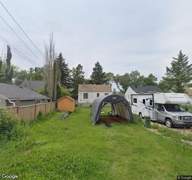 Street view of 12215 123 Street NW, Edmonton