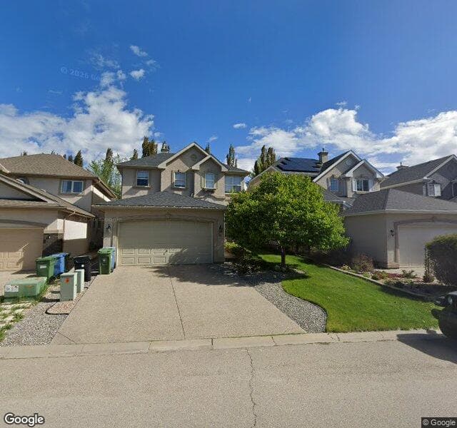 Street view of 22 Cranwell Close SE, Calgary