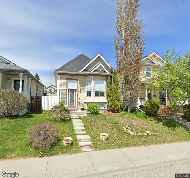 Street view of 40 Tuscany Valley Park NW, Calgary