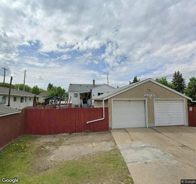 Street view of 12105 50 Street NW, Edmonton