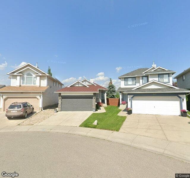 Street view of 225 River Rock Place SE, Calgary