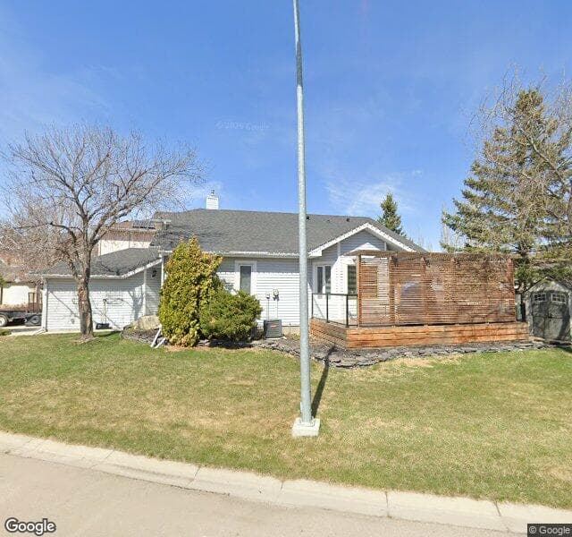 Street view of 107 Hidden Ranch Place NW, Calgary