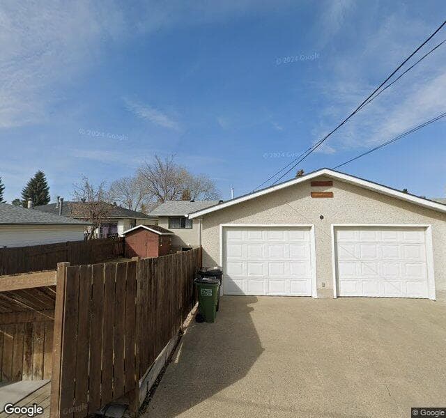 Street view of 8107 168 Street NW, Edmonton