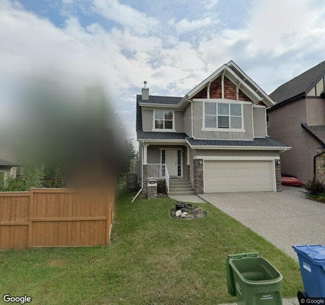 Street view of 86 Valley Crest Rise NW, Calgary