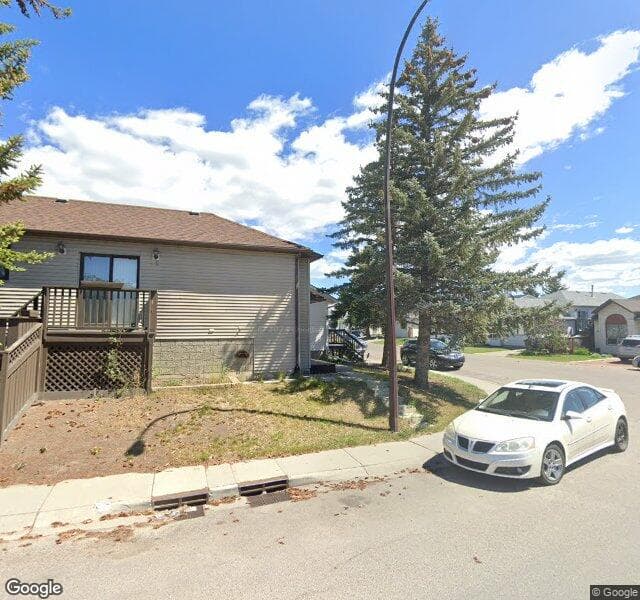 Street view of 20 Hunterhorn Crescent NE, Calgary