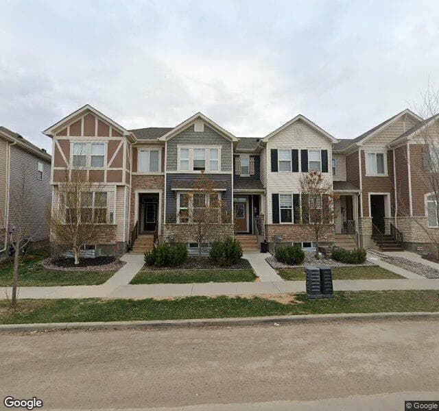 Street view of 8156 Chappelle Way SW, Edmonton