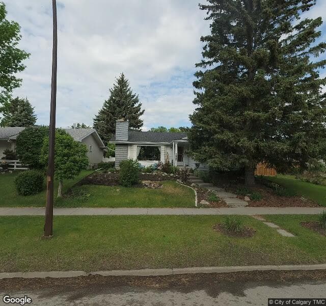 Street view of 10203 Fairmount Drive SE, Calgary