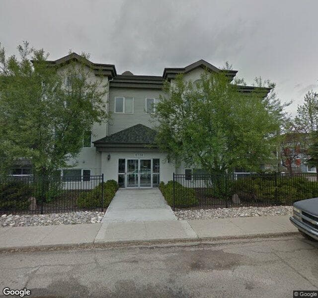 Street view of 306-6708 90 Avenue NW, Edmonton
