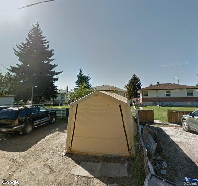 Street view of 4312 Centre Street NE, Calgary