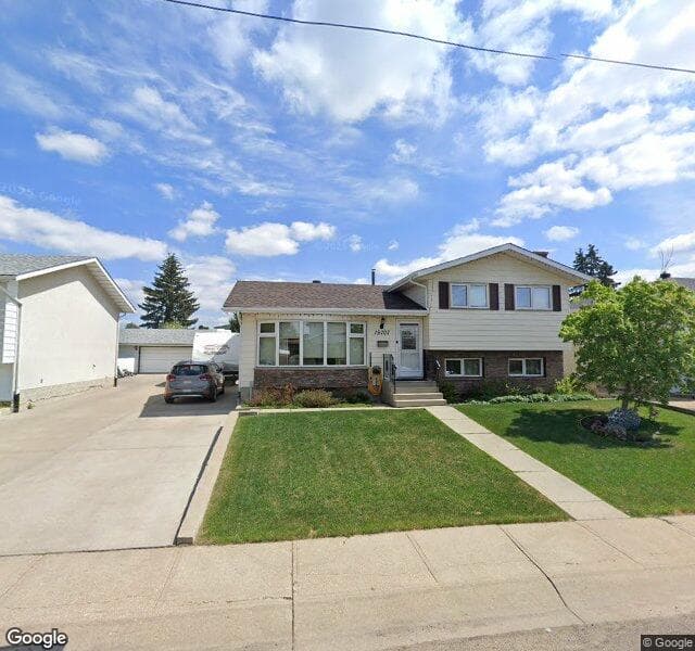 Street view of 15707 124 Street NW, Edmonton