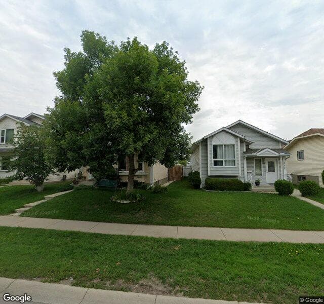 Street view of 902 Erin Woods Drive SE, Calgary