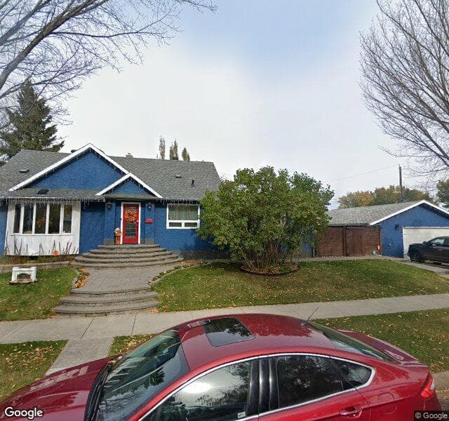 Street view of 12824 121 Avenue NW, Edmonton