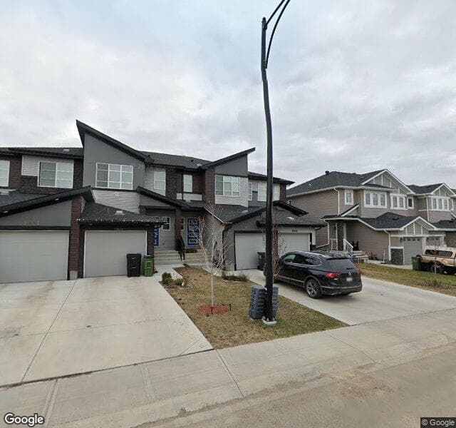 Street view of 9043 Cooper Link SW, Edmonton