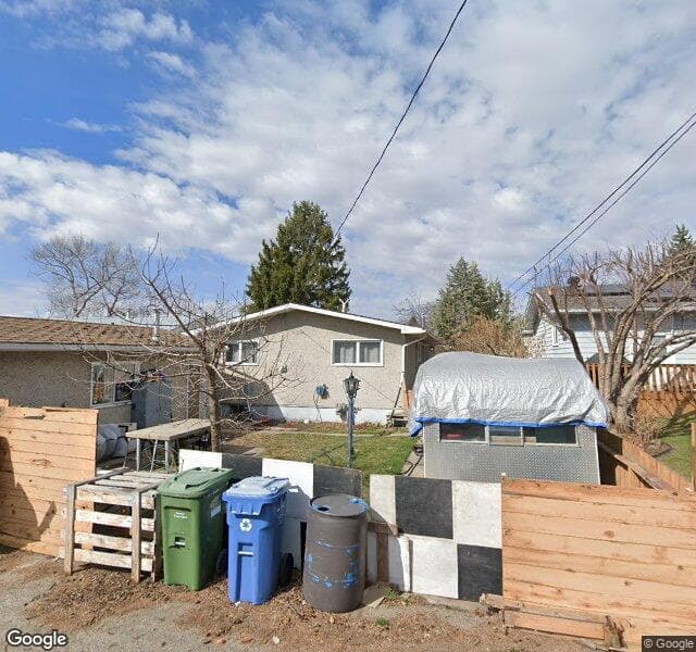Street view of 9844 Athens Road SE, Calgary
