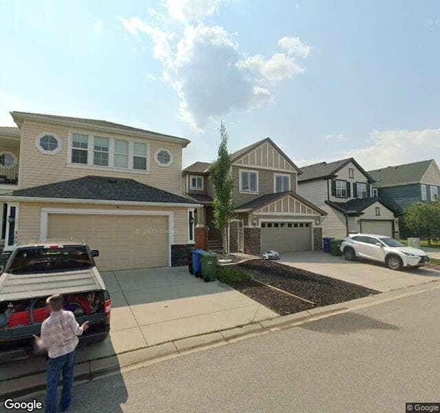 Street view of 304 Copperpond Circle SE, Calgary