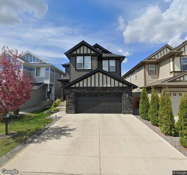 Street view of 5416 Allbright Square SW, Edmonton