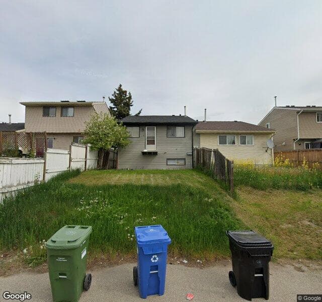 Street view of 49 Falchurch Road NE, Calgary