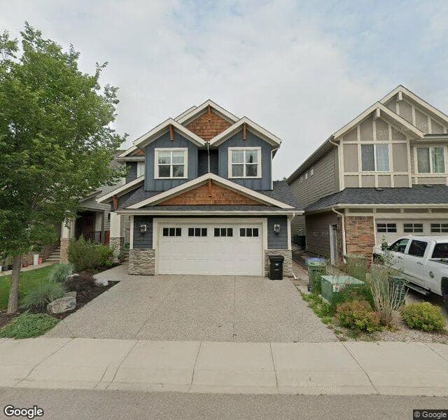 Street view of 61 Cranbrook Place SE, Calgary