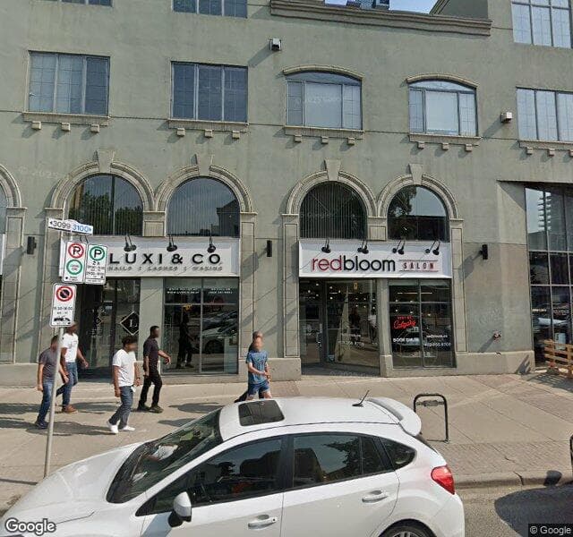 Street view of 313-638 11 Avenue SW, Calgary